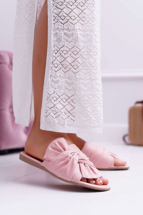 Trblietavé žabky s ružovou emiliou