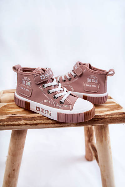 Detské vysoké tenisky Big Star KK374016 Pink