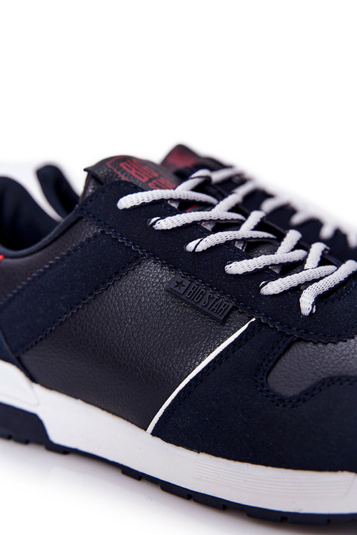 Pánská Sportovní Obuv Memory Foam Big Star Černé II174083