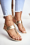 Lu Boo Golden Mirror Sandals Japonec Nora II Gat.