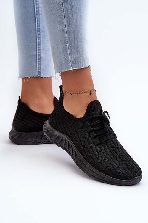 Lehké dámské sportovní boty Černé Xalara