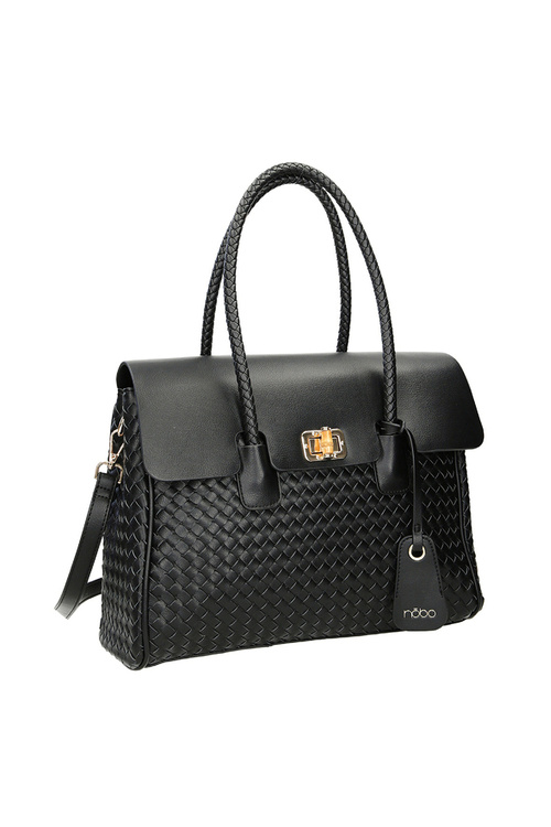 Velká taška přes rameno Nobo M0870-C020 Černá