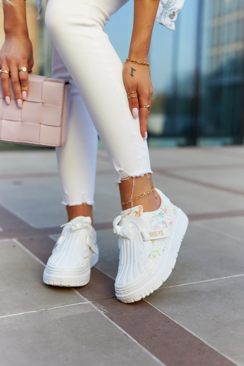 Ženské tenisky tenisky multi-biały vaše sny