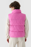 Bezrukávník Přírodní Syntetické Výplně Růžový 4F 4FWAW24TVJAF140-54S