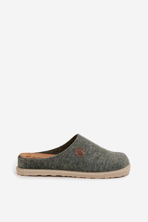 Domáce obutie dámske papuče Inblu CS000047 zelené