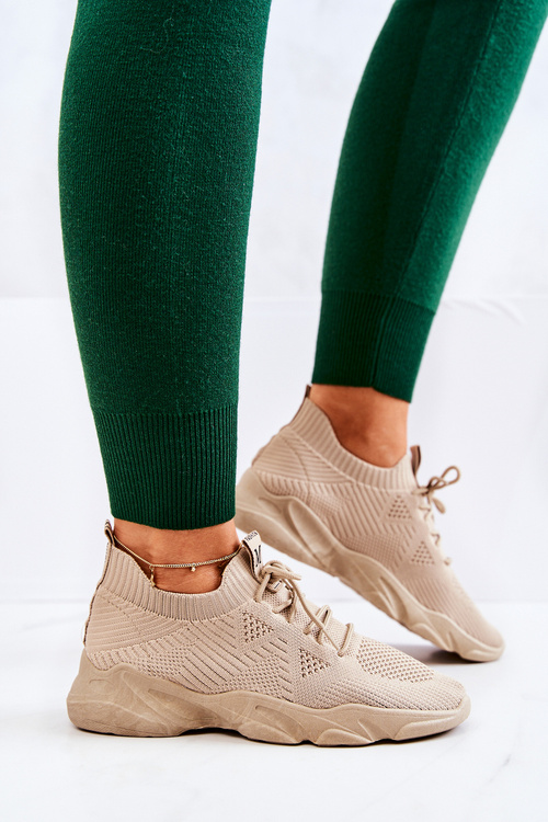 Sportovní obuv Tenisky materiál Tmavě béžová Nolene