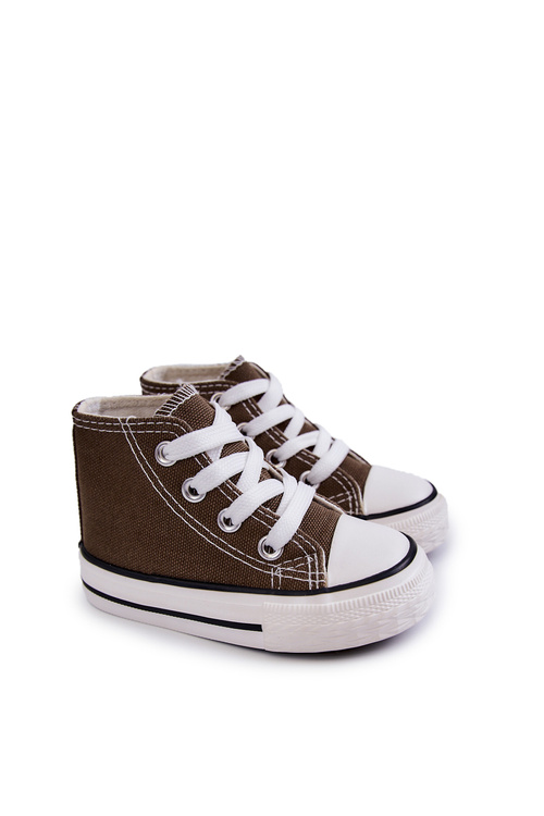 Detské vysoké tenisky Khaki Filimon