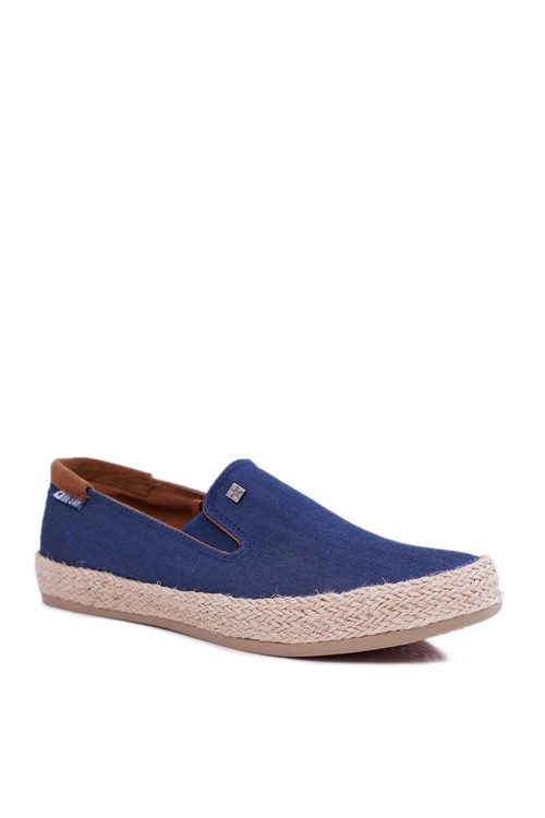 Pánské espadrilky Tenisky Big Star  tmavě modré DD174246