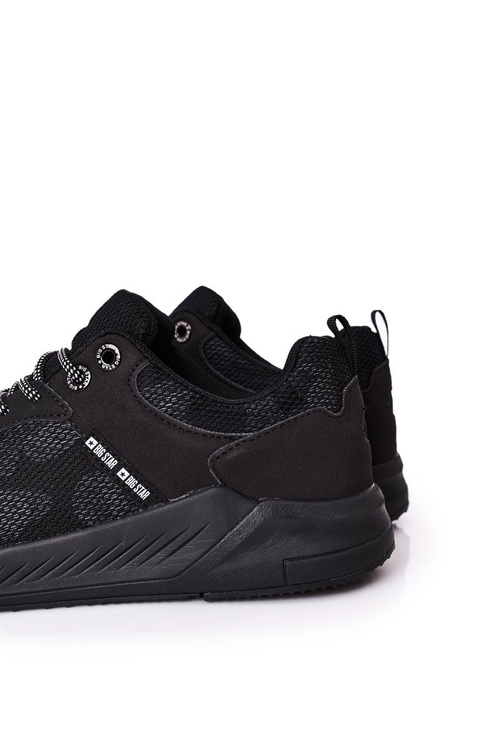 Pánské Sportovní Obuv Memory Foam Big Star HH174141 Černé
