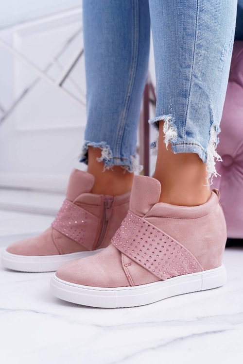 Dámská obuv sneakers na klinu Lu Boo PinkSugar