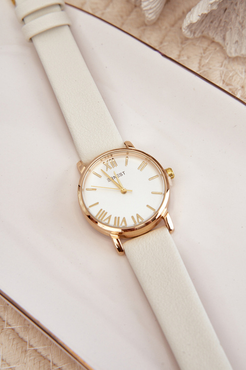 Dámske hnedé hodinky Ernest E97316