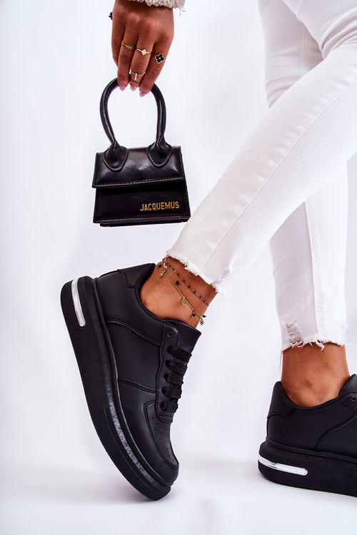 Klasické kožené športové topánky čierne Jennys