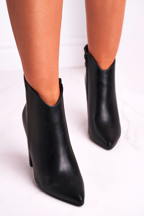 Dámské Kotníkové Boty černé Rise Up