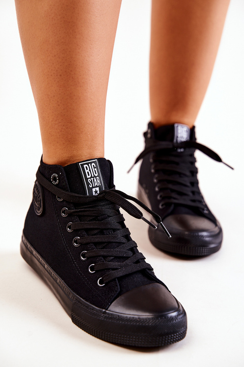 Dámské Vysoký Tenisky Big Star FF274A170 Černé