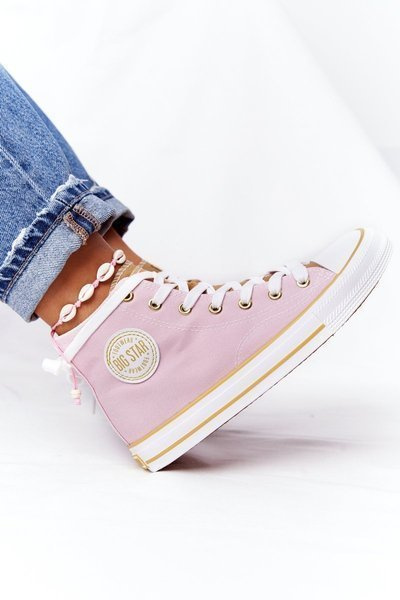 Dámske vysoké tenisky Veľká hviezda HH274447 Pink