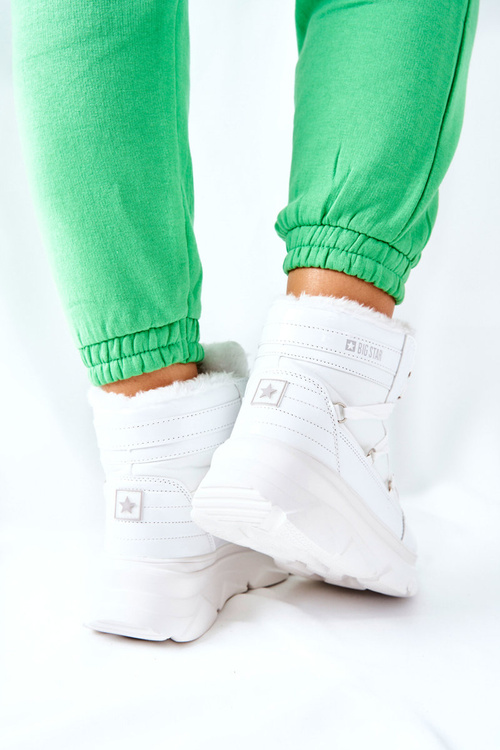 Sněhule Zateplené Big Star II274463 Bilé