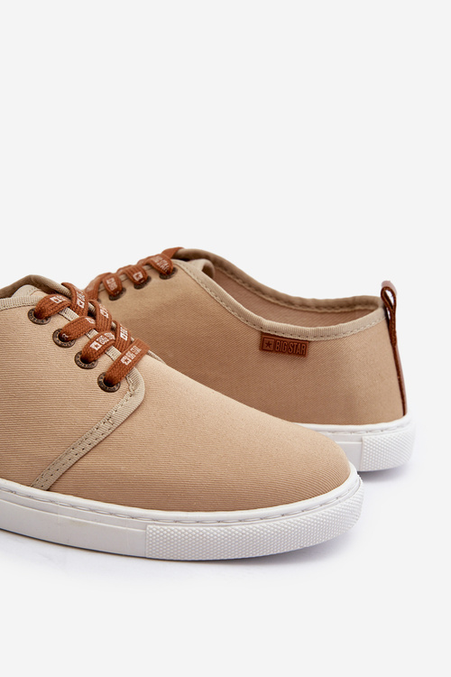 Pánské tenisky Big Star NN176001 Memory Foam System Beige