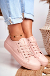 Dámske tenisky s veľkou hviezdou Pink GG274103