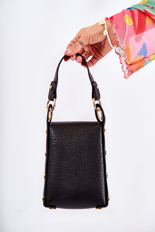 Malá dámská kabelka s Ornamentem Černá Ellies