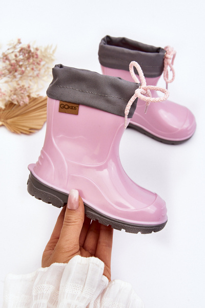 Detské galoshes Kimmy Pink Gokids 951