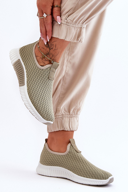 Klasické slip-on tenisky Zelená Frankie