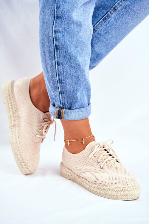 Dámské Espadrilky Béžové Sonya