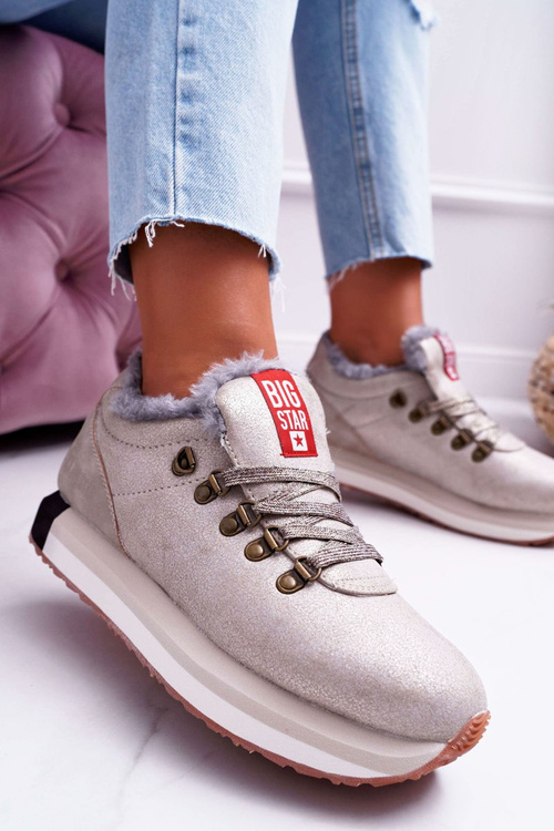 Dámska veľká hviezda Sports Beige EE274732