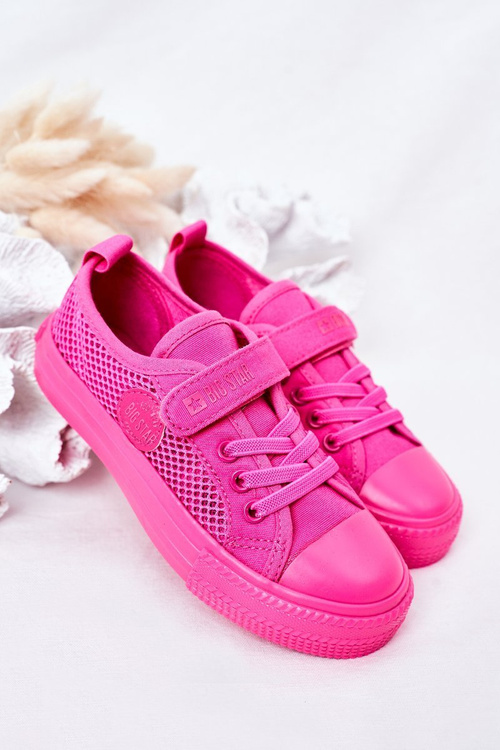 Dětské Síťované Tenisky BIG STAR HH374019 Fuchsie