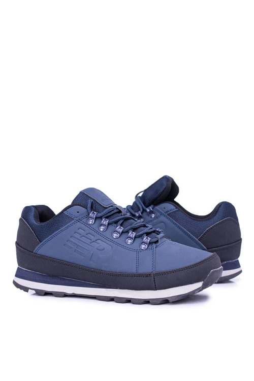 Pánská treková obuv tmavě modré Newlans