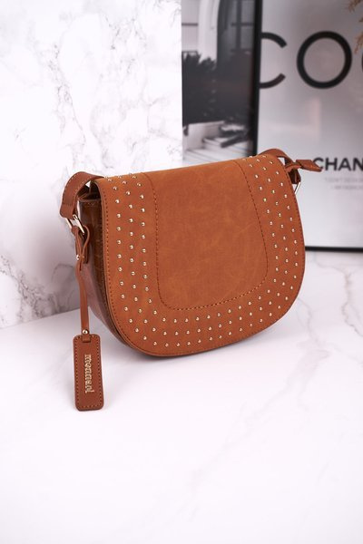 Monnari BAG4250-017 Dámsky poštár kabelka hnedý semiš