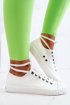Klasické dámské tenisky BIG STAR JJ274493 Bílé