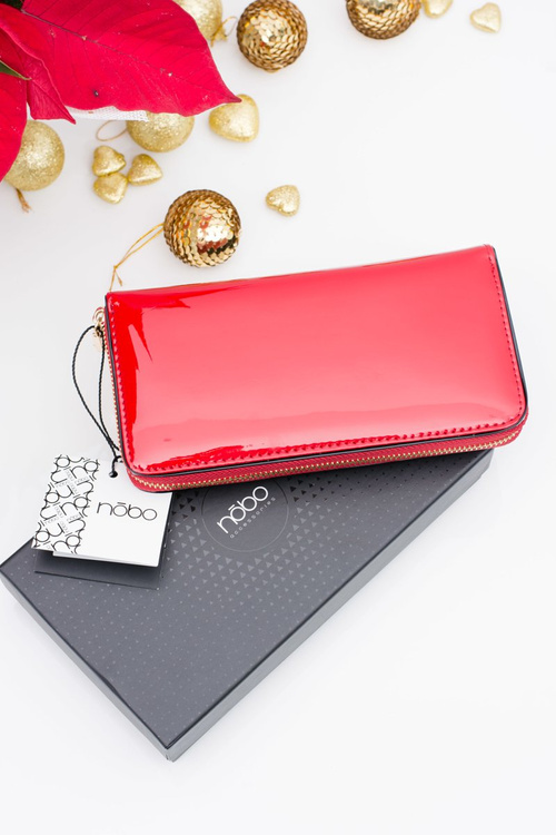 Nobo Red Lacquered Wallet