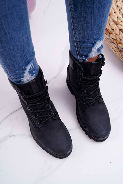 Dámska veľká hviezda Black EE274033 topánky