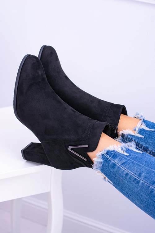 Sergio Leone Black topánky na stĺpci semišový valentia