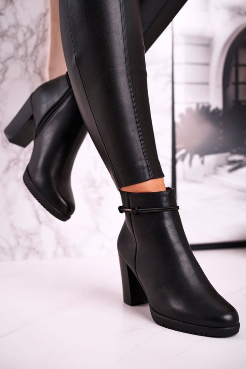 Dámské Kotníkové Boty Izolované Sergio Leone černě BT306