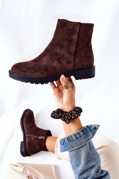 Ploché podpätky hnedé laurette topánky