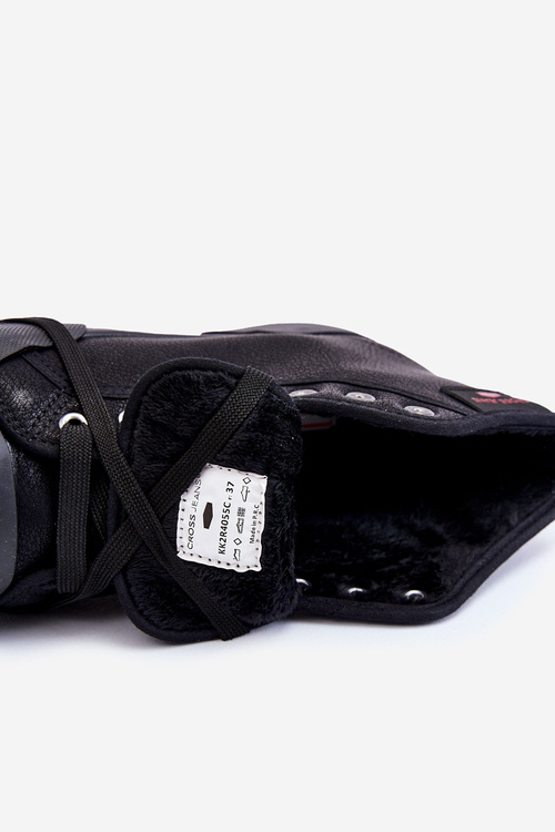 Dámské vysoké tenisky Cross Jeans KK2R4055C Černe