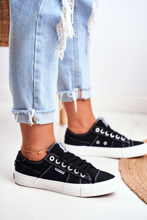 Dámska veľká hviezda čierna DD274446 tenisky