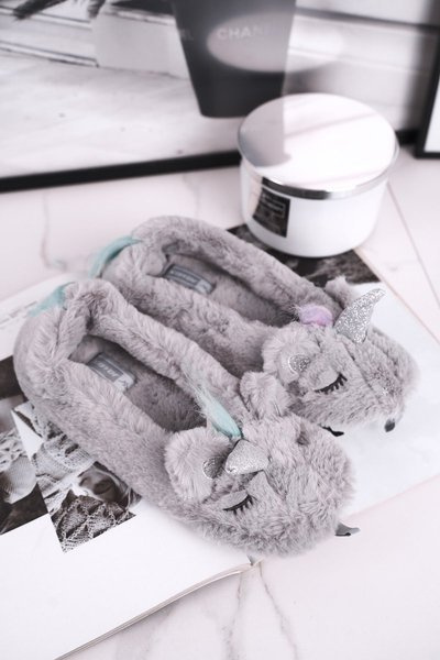 Dámske furries kožušina šedá dúha