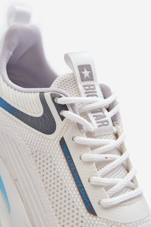 Mužská športová obuv HI-POLY SYSTEM Big Star NN174374 Biele