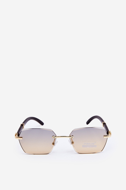 Dámské Sluneční Brýle UV400 Černozlaté