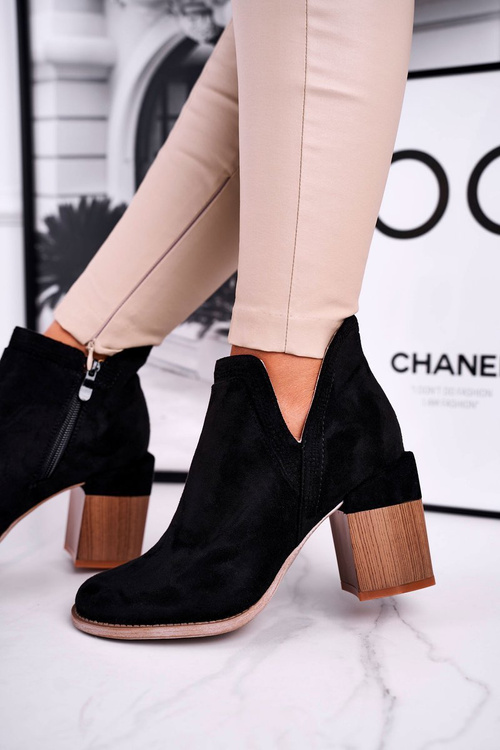 Dámske topánky na stĺpiku snívaním čierneho Meliori Dream