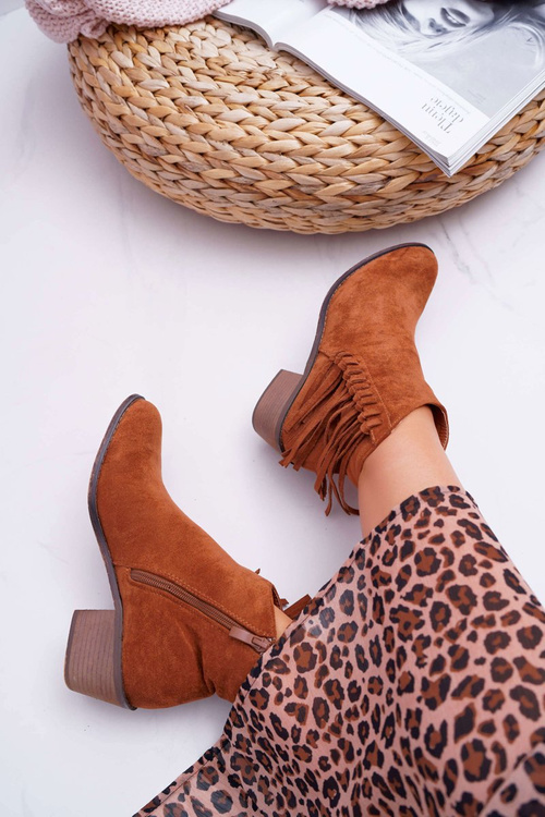 Dámske topánky Camel Agnes Cowboy topánky