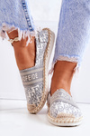 Klasické espadrilky Šedá Warm Time