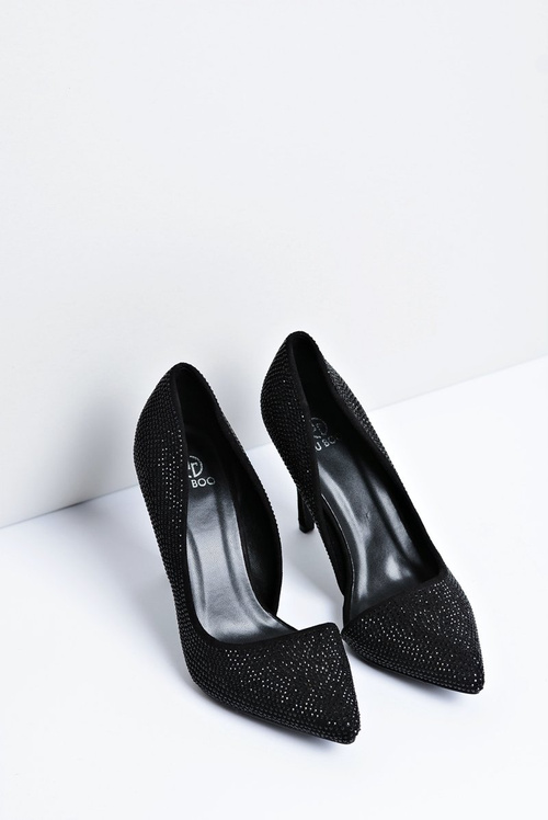 Dámské lodičky na jehlovém podpatku Černe Santee