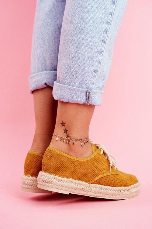 Dámske espadrilles na bielizeň Sonya Linen Platform