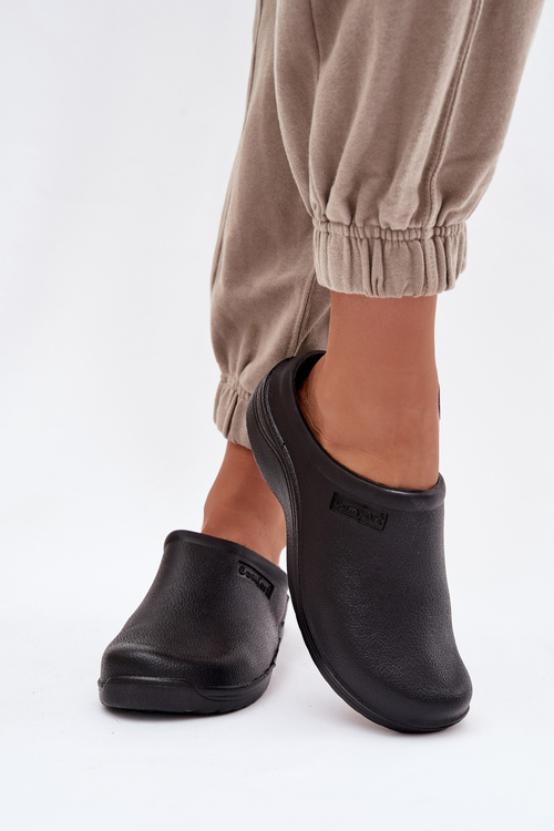 Pěnové pantofle dámské černé Parissa