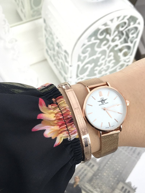 Dámske hodinky Michael John Florence Blue Disc 32 mm