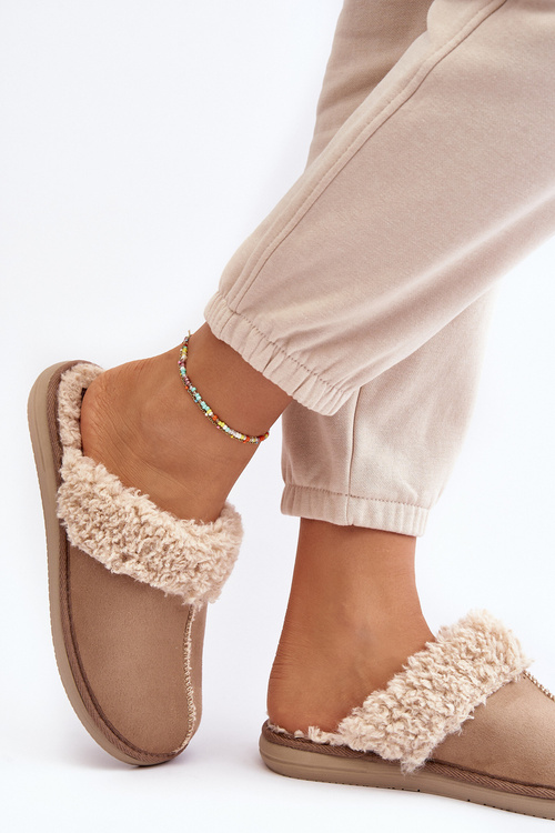 Ocieplené Dámské Pantofle Inblu EK000010 Bežové