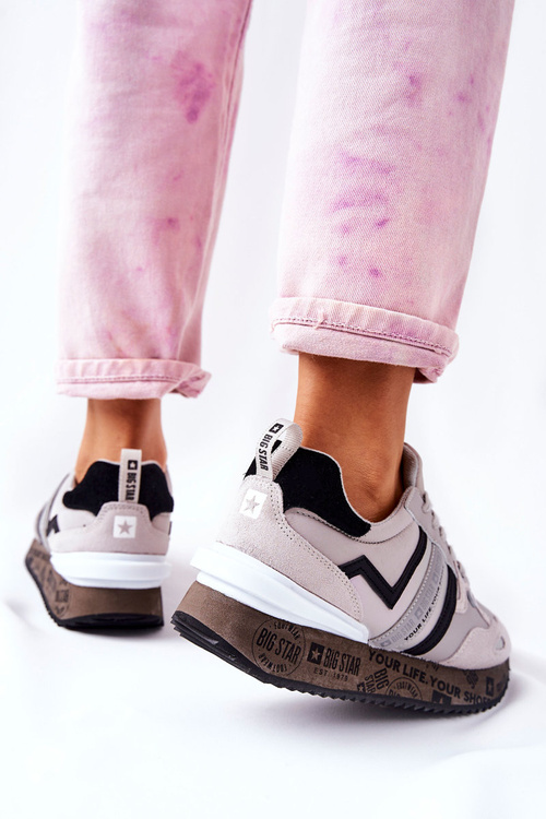 Dámská Sportovní Obuv Big Star II274297 šedé